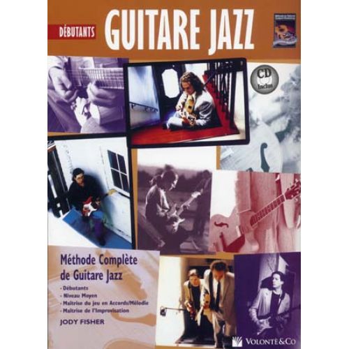 VOLONTE&CO GUITARE JAZZ DEBUTANTS + CD - FISHER JODY