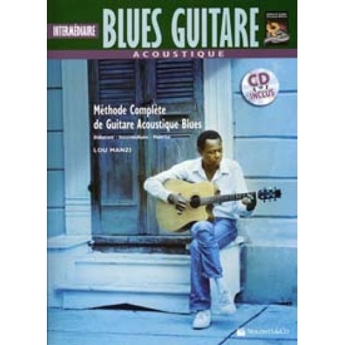 BLUES GUITARE ACOUSTIQUE INTERMEDIAIRE + CD - GUITAR TAB