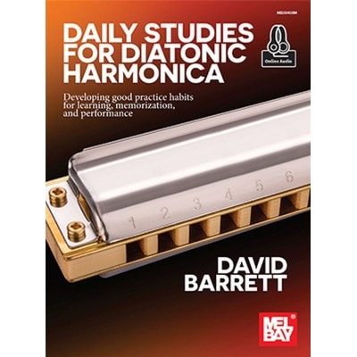 MEL BAY BARRETT DAVID - DAILY STUDIES FOR DIATONIC HARMONICA