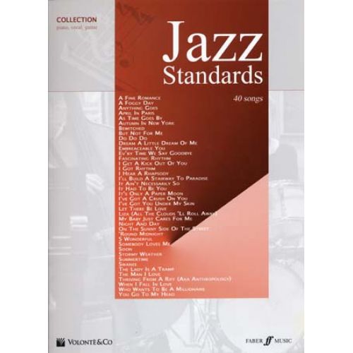 VOLONTE&CO Jazz Standards Collection 40 Songs - PVG