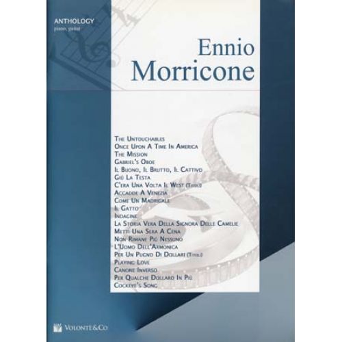 MORRICONE ENNIO ANTHOLOGY - PIANO, GUITARE