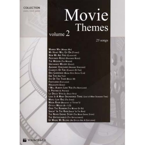 VOLONTE&CO MOVIE THEMES COLLECTION VOL.2 25 SONGS - PVG