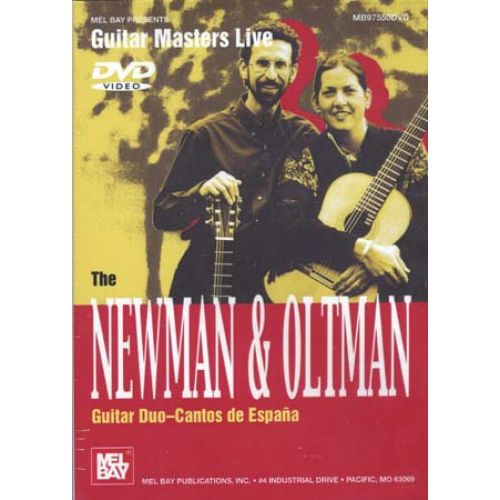  Dvd Guitar Masters Live Newman & Oltman Guitar Duo Cantos De Espana