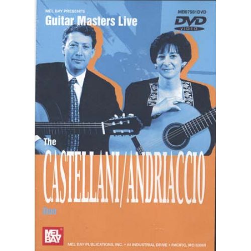Dvd Guitar Masters Live Castellani/andriaccio Duo