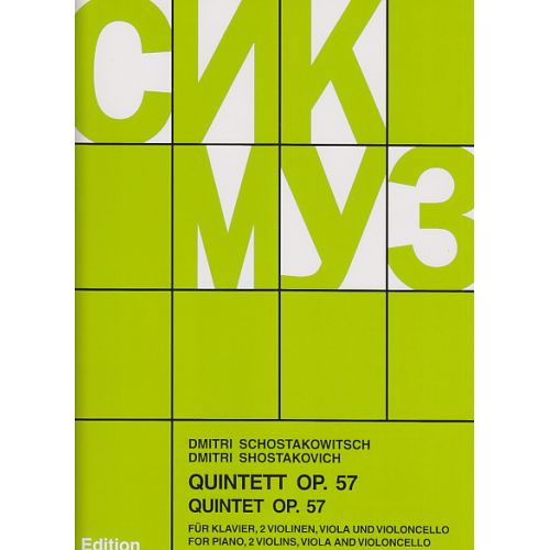 CHANT DU MONDE Chostakovitch D. - Quintette Avec Piano Op. 57