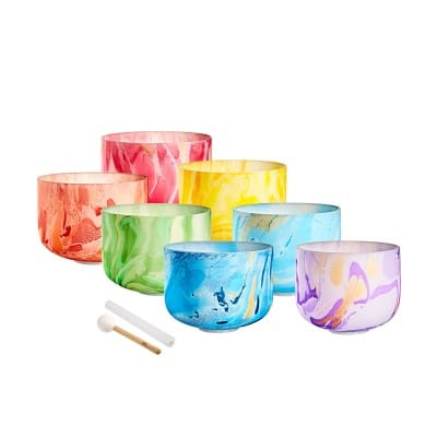 SONIC ENERGY SET SINGING BOWL SONIC ENERGY CRYSTAL