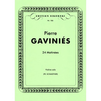 GAVINIÈS - 24 MATINÉES