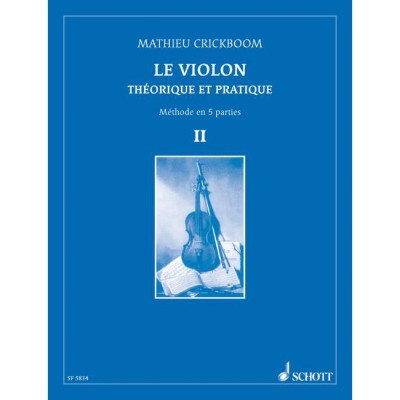 CRICKBOOM MATHIEU - THE VIOLIN VOL. II - VIOLIN