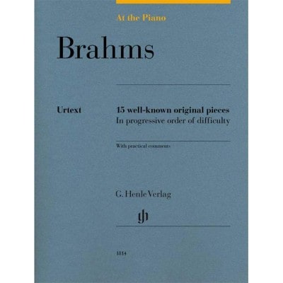 BRAHMS - AT THE PIANO - BRAHMS - PIANO