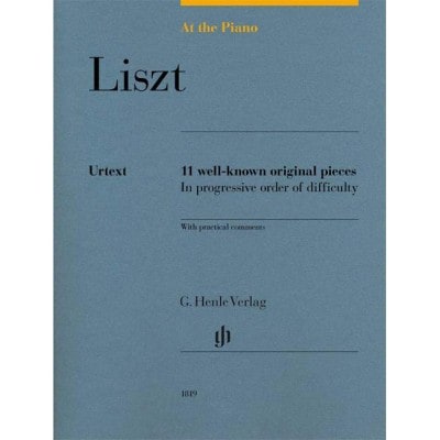 HENLE VERLAG LISZT - AT THE PIANO - LISZT - PIANO