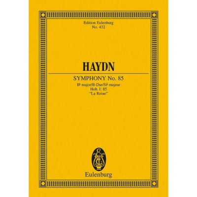  Haydn Joseph - Symphonie No. 85 Bb Major, La Reine  Hob. I: 85 - Orchestra