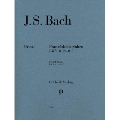BACH - FRENCH SUITES BWV 812-817 - PIANO