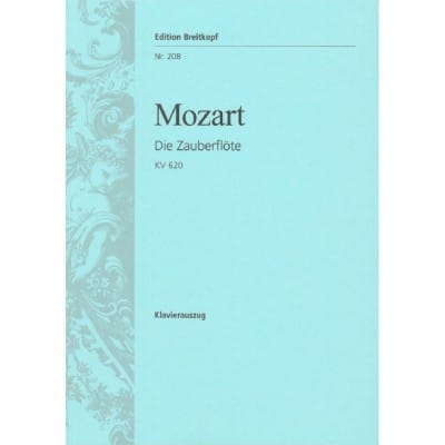 MOZART - THE MAGIC FLUTE K. 620 KV 620 - PIANO