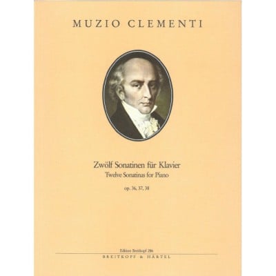  Clementi Muzio - 12 Sonatinen Op. 36,37,38 - Piano
