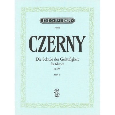 CZERNY CARL - SCHULE GELAUFIGKEIT OP. 299/2 - PIANO