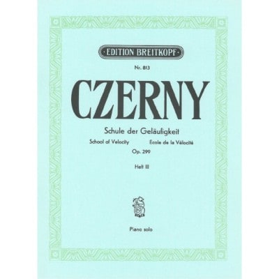  Czerny Carl - Schule Gelaufigkeit Op. 299/3 - Piano