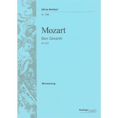  Mozart Wolfgang Amadeus - Don Giovanni Kv 527 - Piano