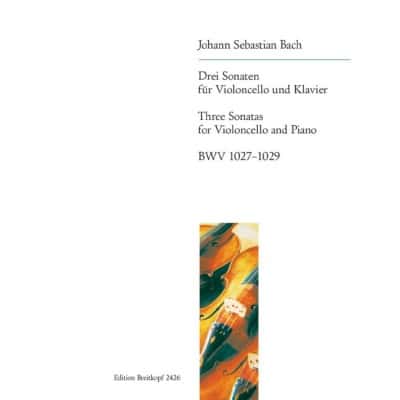 BACH J.S. - DREI SONATEN BWV 1027-1029