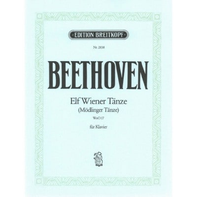  Beethoven Ludwig Van - 11 Wiener(modlin.) Tanze Wo017 - Piano