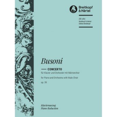  Busoni Ferruccio - Concerto Busoni-verz. 247 - Piano, Orchestra
