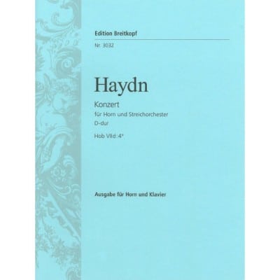  Haydn J. - Hornkonzert D-dur Hob Viid: 4 - Cor, Piano