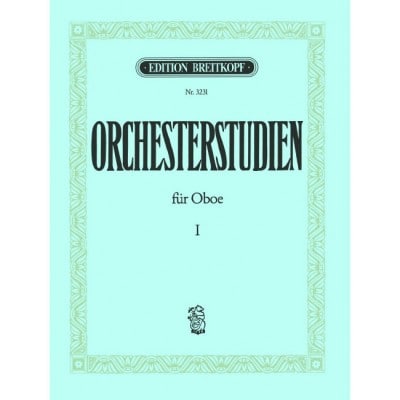 EDITION BREITKOPF ORCHESTERSTUDIEN FÜR OBOE