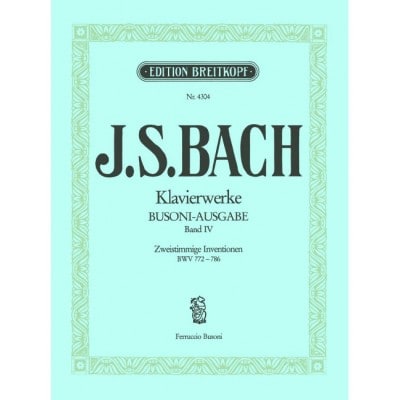 BACH J.S. - ZWEISTIMMIGE INVENTIONEN