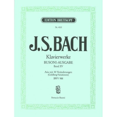  Bach Johann Sebastian - Goldberg-variationen - Piano