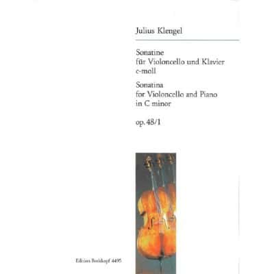  Klengel Julius - Sonatine C-moll Op. 48/1 - Cello, Piano