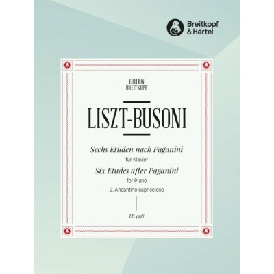 LISZT/PAGANINI - 6 ETUDEN NR. 2: AND.CAPRICCIO