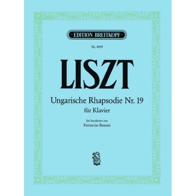  Liszt Franz - Ungarische Rhapsodie Nr. 19 - Piano