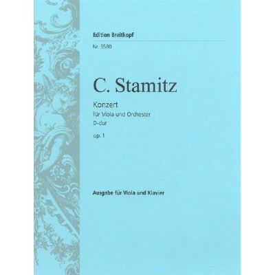 STAMITZ C. - VIOLAKONZERT D-DUR