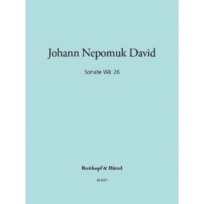 DAVID JOHANN NEPOMUK - SONATE WK 26 - FLUTE, VIOLA, GUITAR