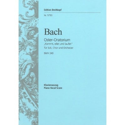  Bach Johann Sebastian - Oster-oratorium Bwv 249 - Piano