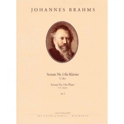  Brahms J. - Sonate Nr. 1 C-dur Op. 1 - Piano