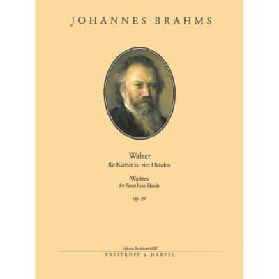 BRAHMS JOHANNES - SECHZEHN WALZER OP. 39 - PIANO