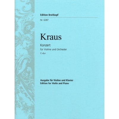 KRAUS - VIOLINKONZERT C-DUR