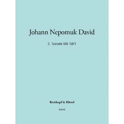 DAVID JOHANN NEPOMUK - ZWEITE SONATE WK 58/1 - CELLO