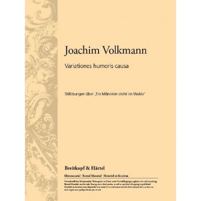  Volkmann Joachim - Variationes Humoris Causa - Piano