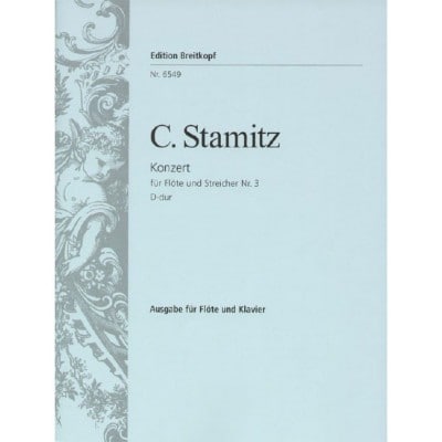  Stamitz C. - Flotenkonzert Nr. 3 D-dur - Flute, Piano