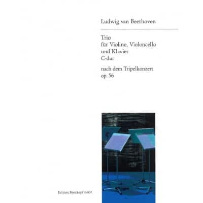  Beethoven L.v. - Tripelkonzert C-dur Op. 56 - Violon, Violoncelle, Piano