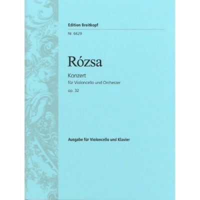  Rozsa Miklos - Violoncellokonzert Op. 32 - Cello, Orchestra