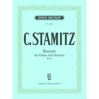 STAMITZ C. - VIOLINKONZERT B-DUR