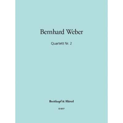 WEBER B. - QUARTETT NR. 2