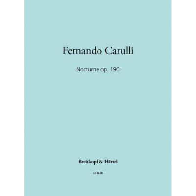 CARULLI F. - NOCTURNE OP. 190