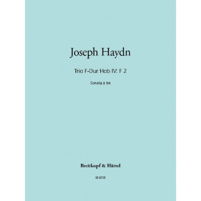 HAYDN JOSEPH - TRIO F-DUR HOB IV: F 2 - GUITAR, VIOLIN, CELLO