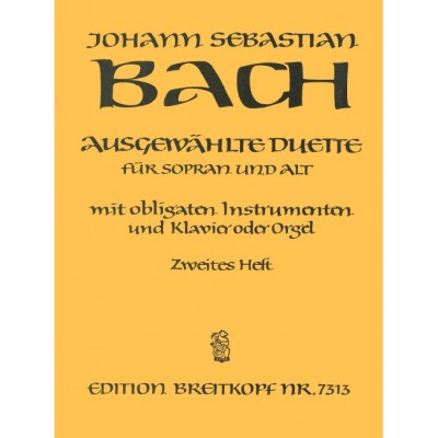 Bach J.s. - Ausgew. Duette Sopran U. Alt 2