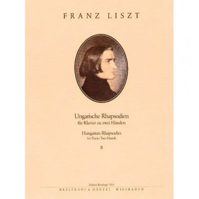 LISZT FRANZ - UNGARISCHE RHAPSODIEN NR. 8-13 - PIANO