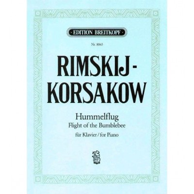 RIMSKY-KORSAKOV - FLIGHT OF THE BUMBLEBEE - ARRANGEMENTS - PIANO