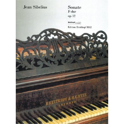 SIBELIUS JEAN - SONATE F-DUR OP. 12 - PIANO